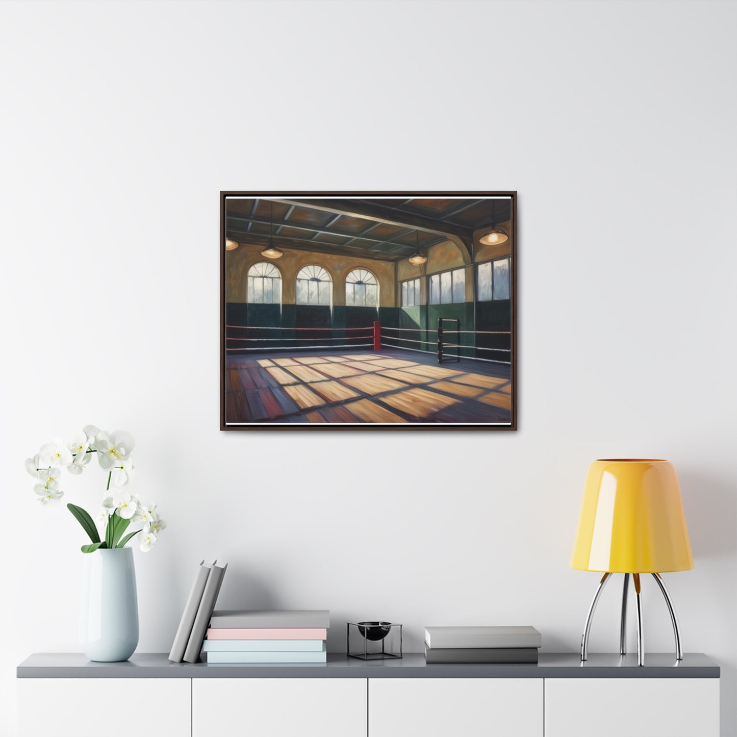 Boxing Gym, Wall Art, Gallery Canvas Wraps, Horizontal Frame