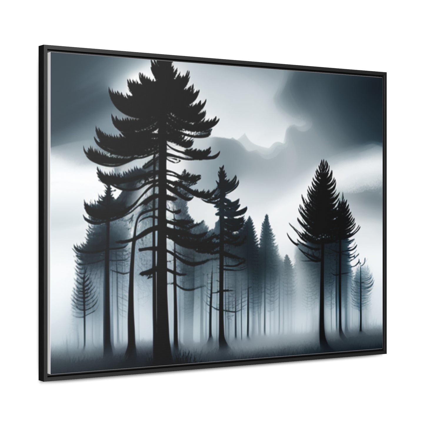 Gray Day, Wall Art, Gallery Canvas Wraps, Horizontal Frame