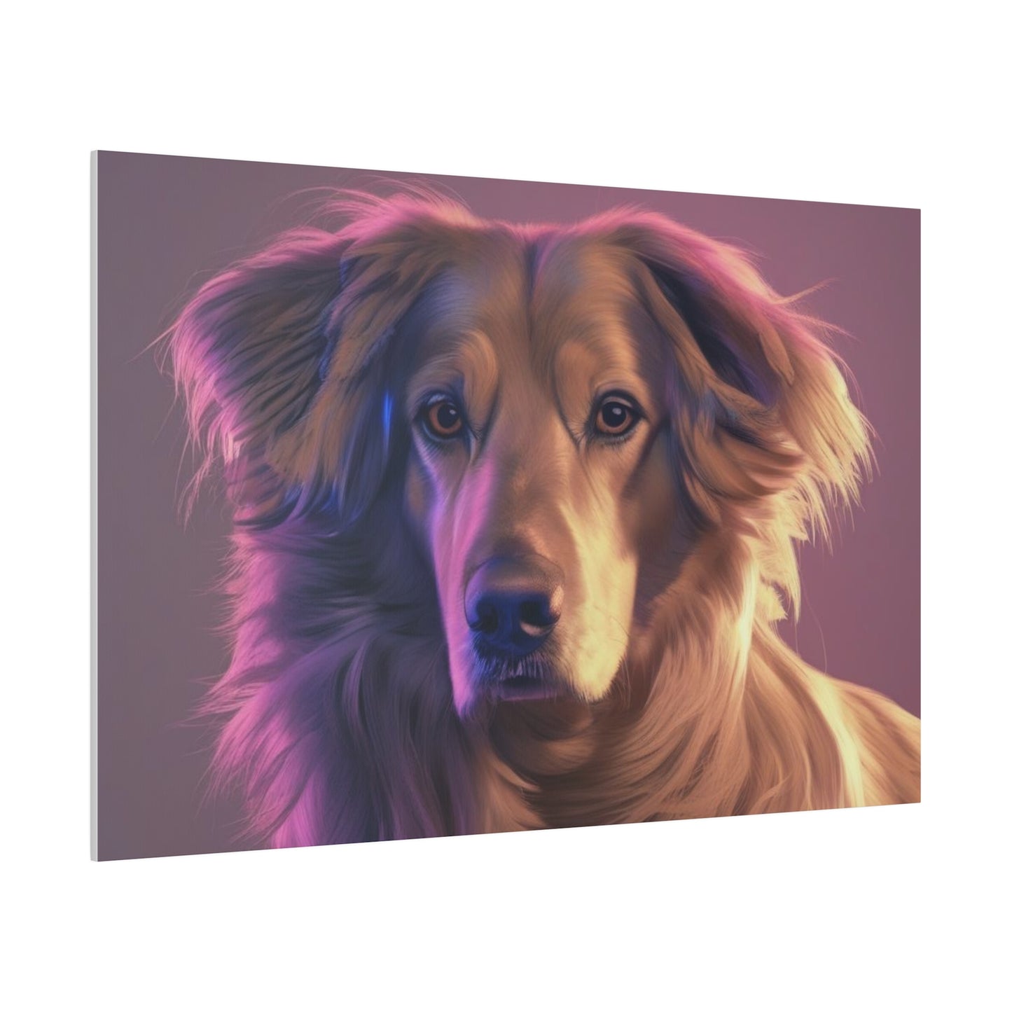 Dog, Wall Art, Matte Canvas, Stretched, 0.75"