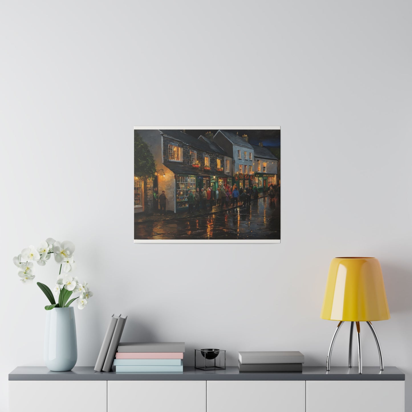 The Pub, Wall Art, Matte Canvas, Stretched, 0.75"