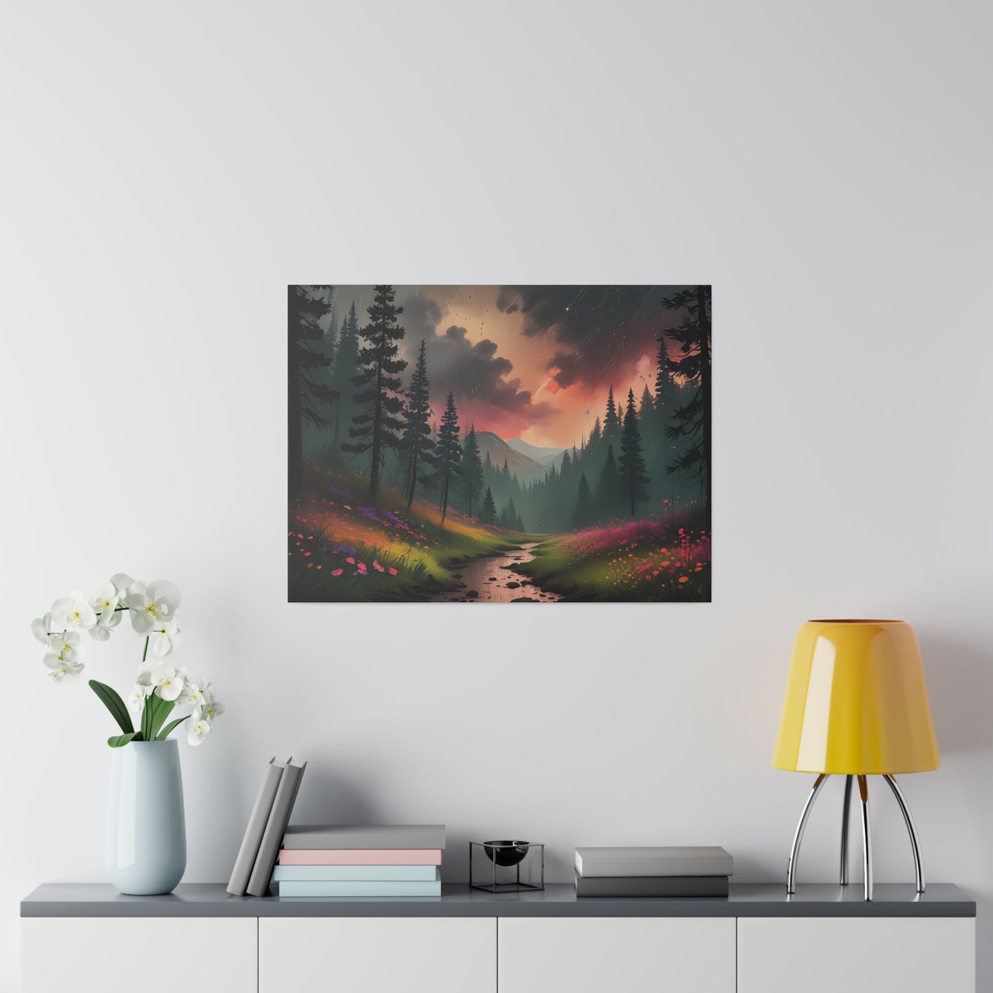 A Mystical Morning, Wall Art, Matte Canvas, Stretched, 0.75"