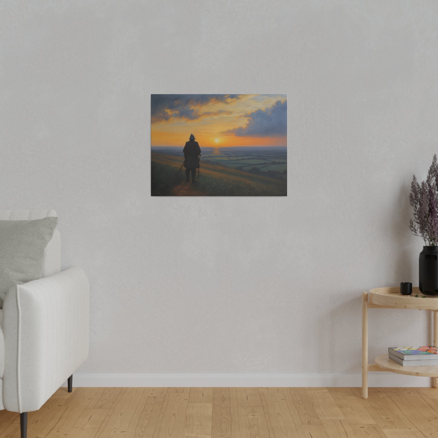 Contemplation, Wall Art, Matte Canvas, Stretched, 0.75"