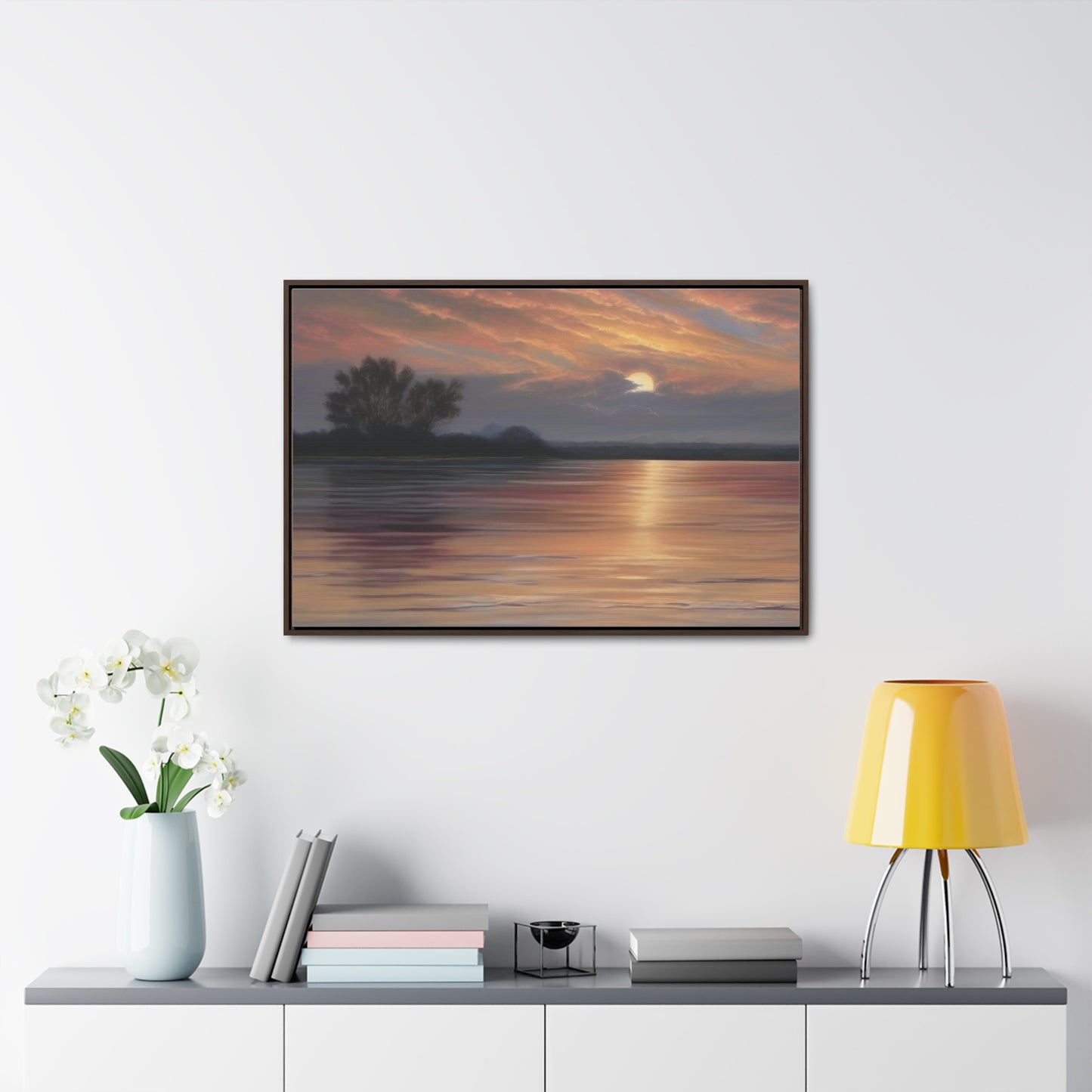 Sun Rise, Wall Art, Gallery Canvas Wraps, Horizontal Frame