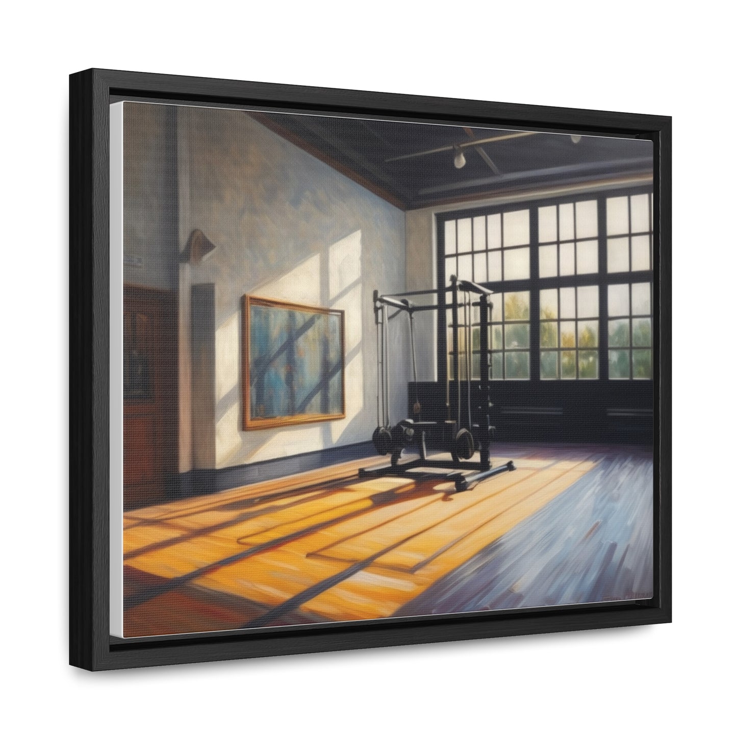 Gym, Workout, Wall Art, Gallery Canvas Wraps, Horizontal Frame