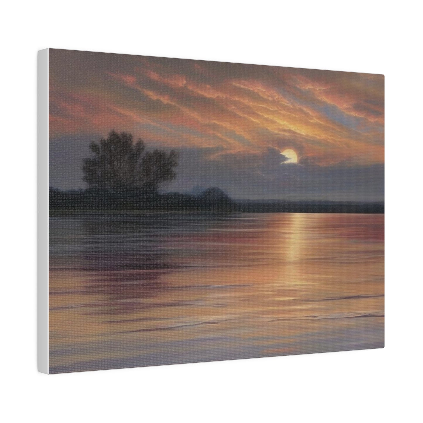 Sun Rise, Wall Art, Matte Canvas, Stretched, 0.75"