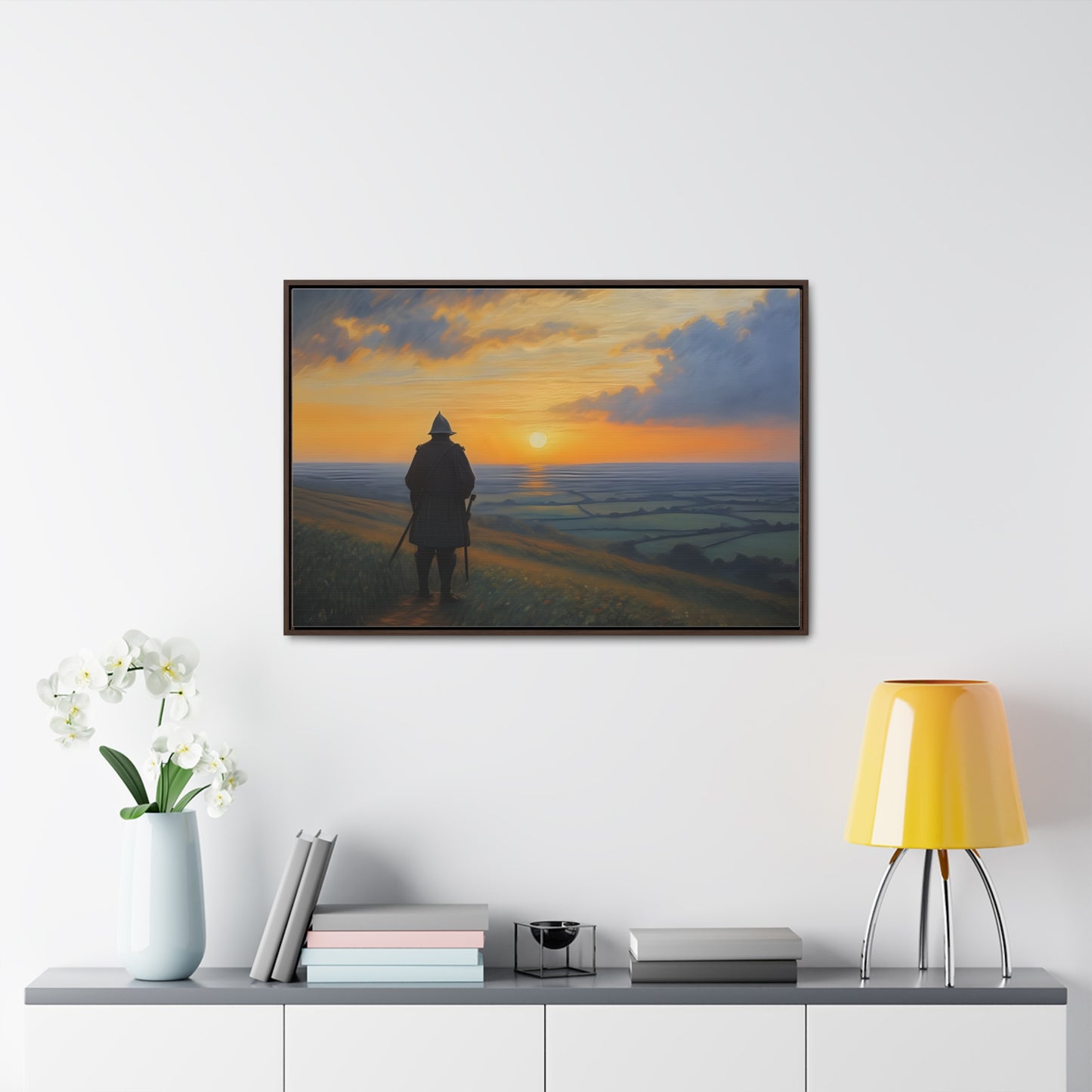 Contemplation, Wall Art, Gallery Canvas Wraps, Horizontal Frame