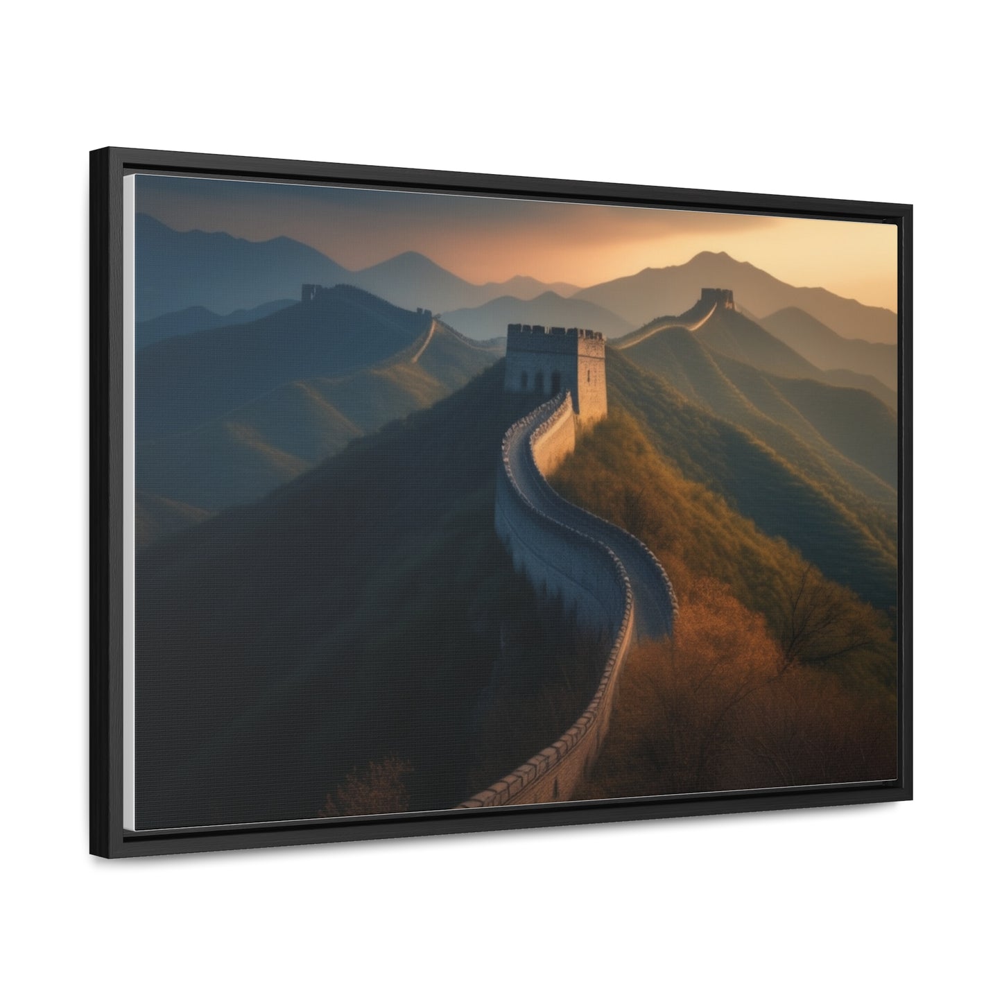 Great Wall, Wall Art,Gallery Canvas Wraps, Horizontal Frame