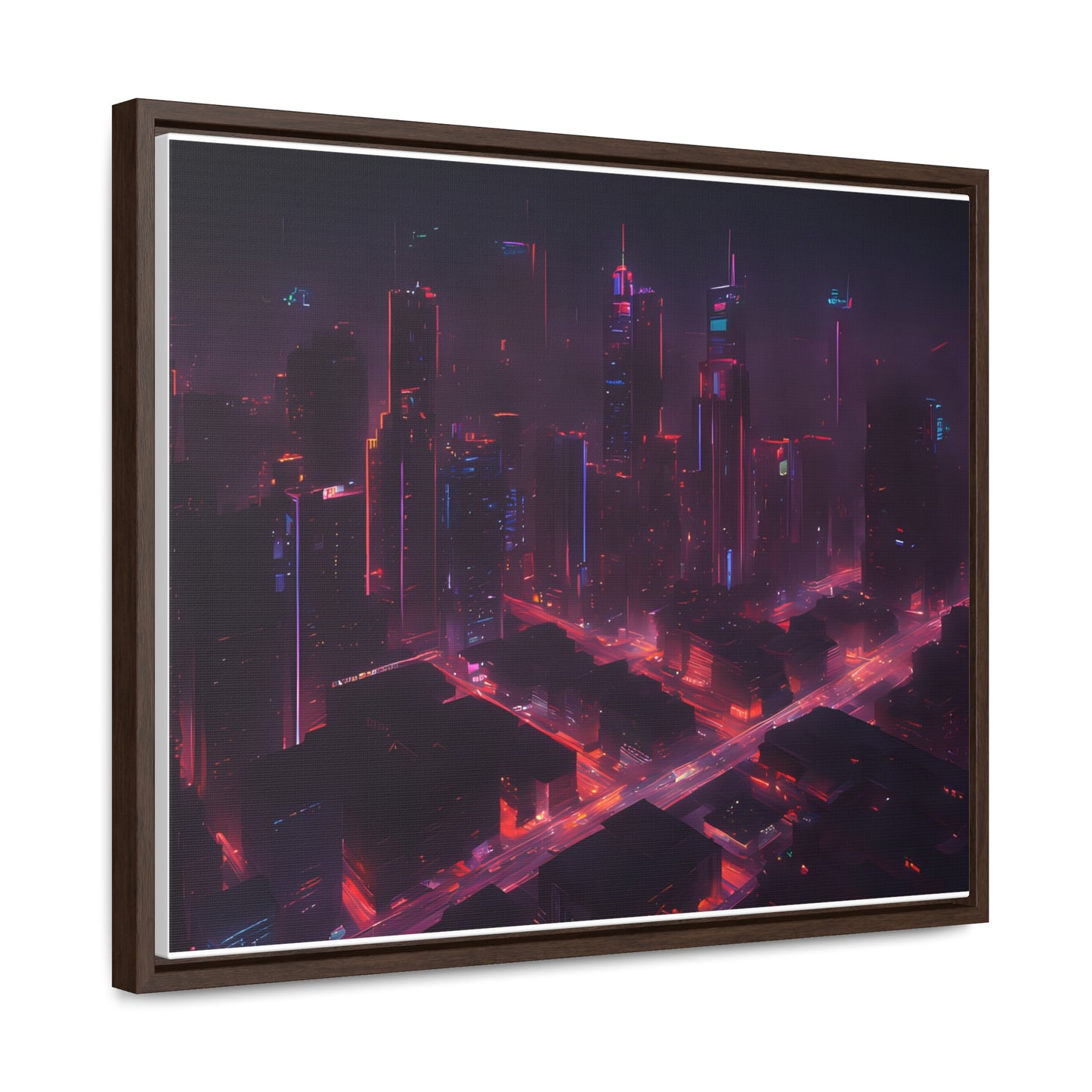 Neon lights, Wall Art, Gallery Canvas Wraps, Horizontal Frame