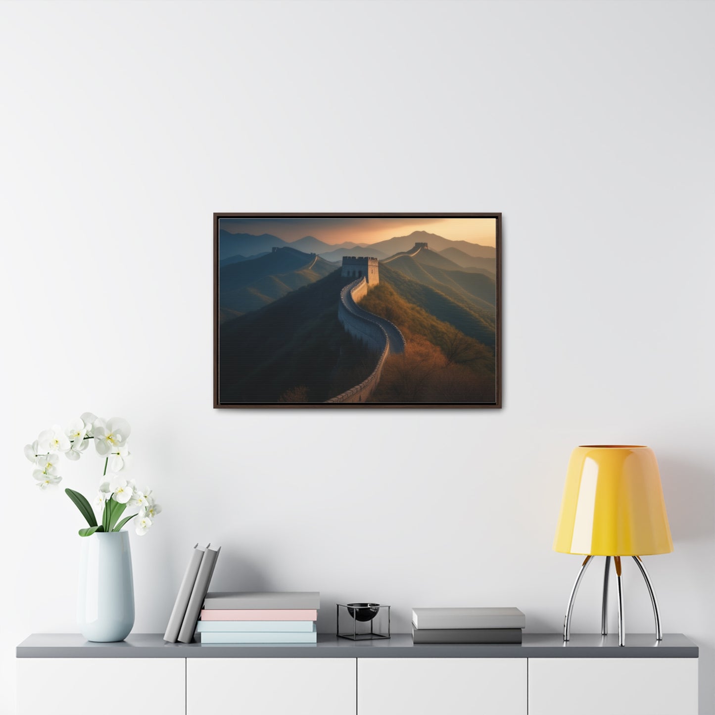 Great Wall, Wall Art,Gallery Canvas Wraps, Horizontal Frame