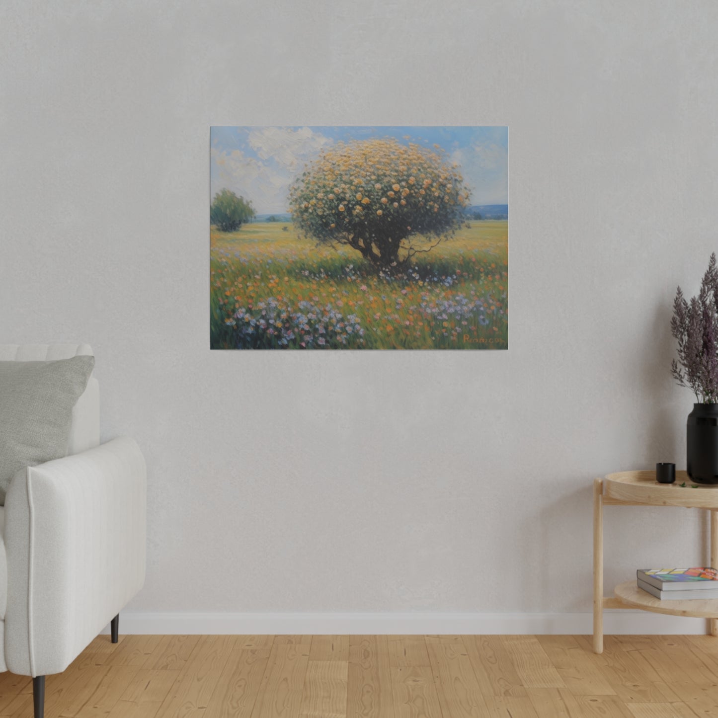 Beautiful Meadows, Wall Art, Matte Canvas, Stretched, 0.75"