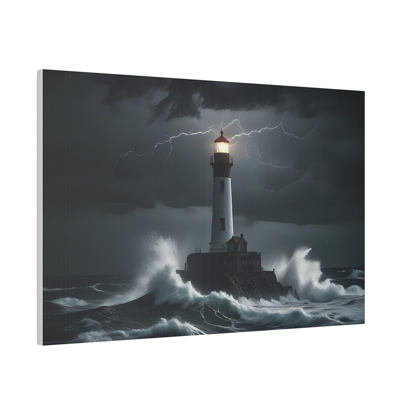 The light house, Wall Art, Matte Canvas, Stretched, 0.75"