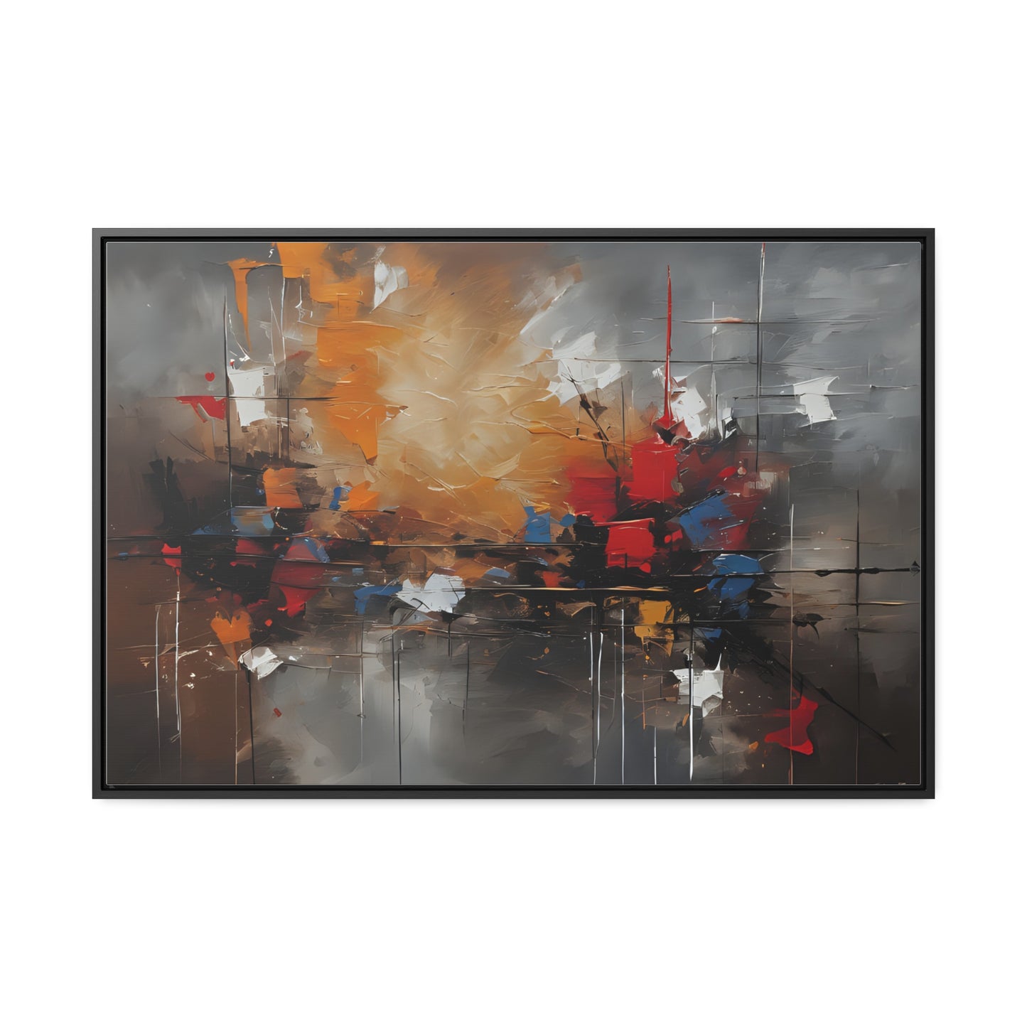 Abstract, Wall Art, Gallery Canvas Wraps, Horizontal Frame