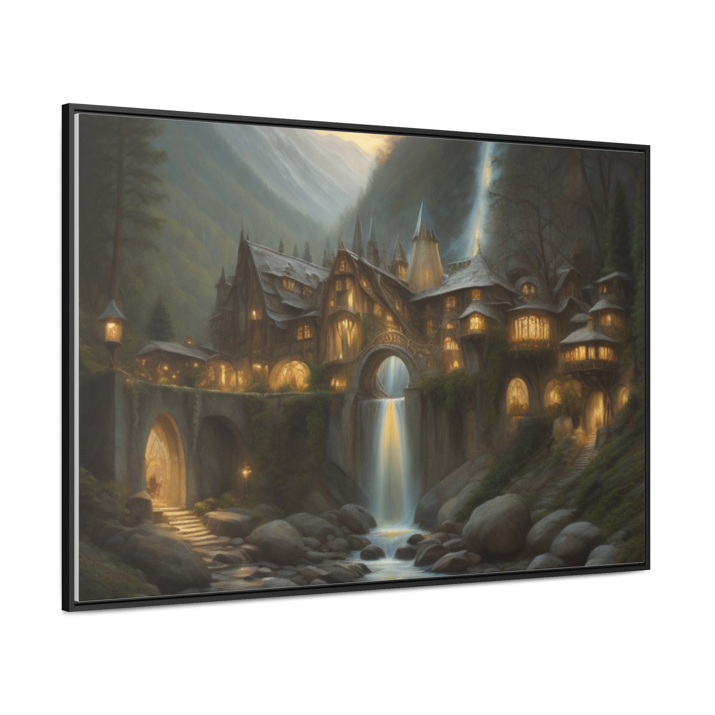 Rivendell, Wall Art, Gallery Canvas Wraps, Horizontal Frame