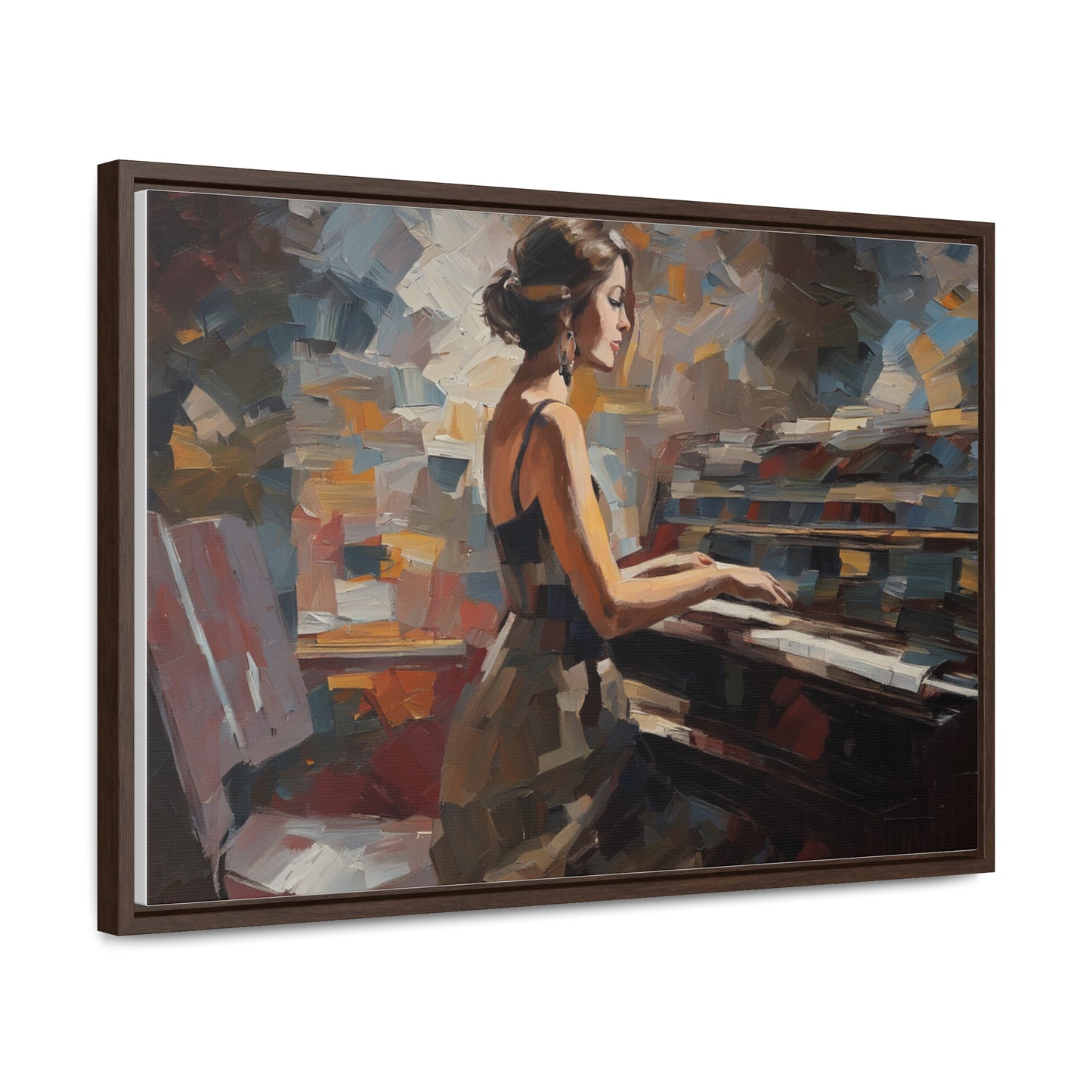 Piano, Wall Art, Gallery Canvas Wraps, Horizontal Frame