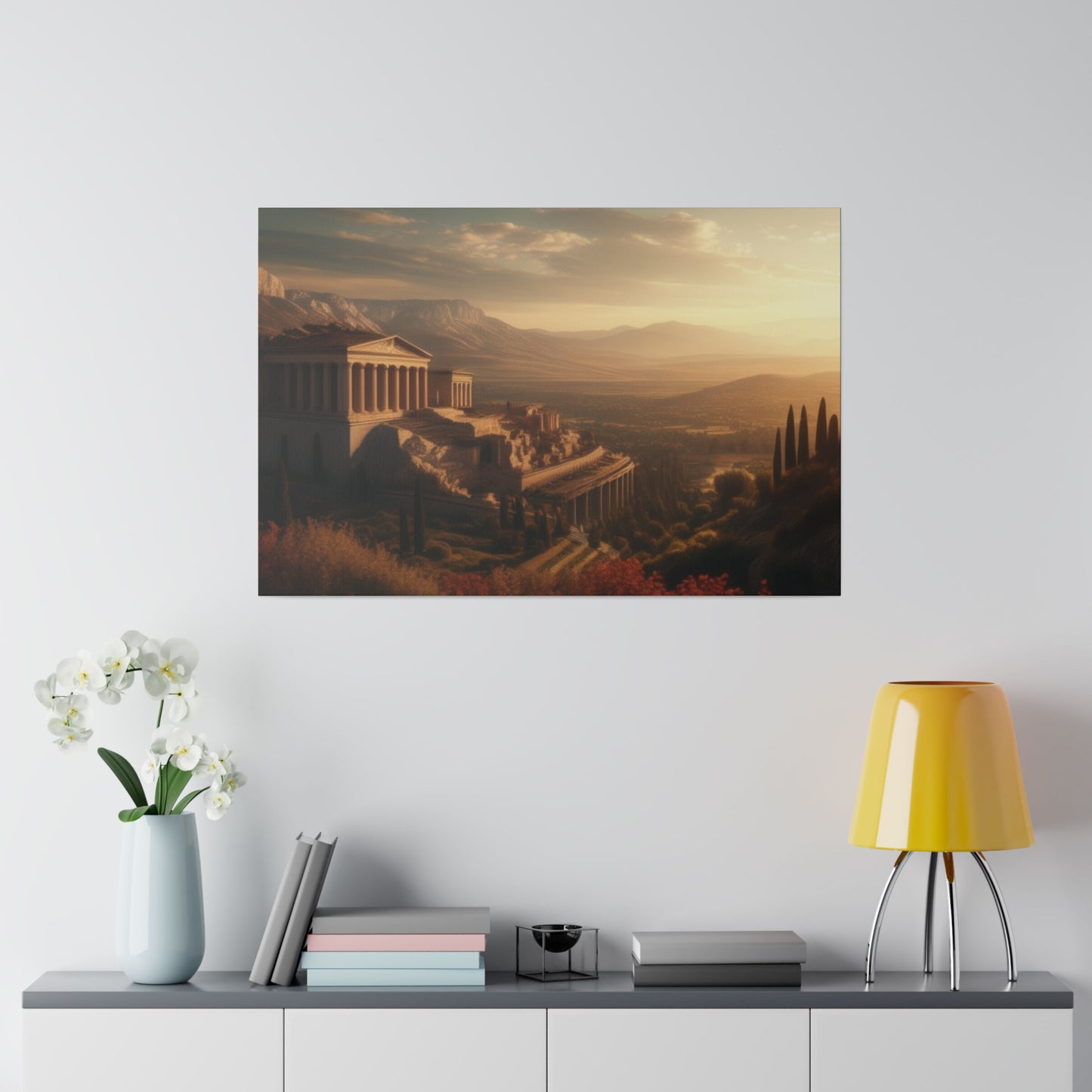 Roman Empire, Wall, Art, Matte Canvas, Stretched, 0.75"