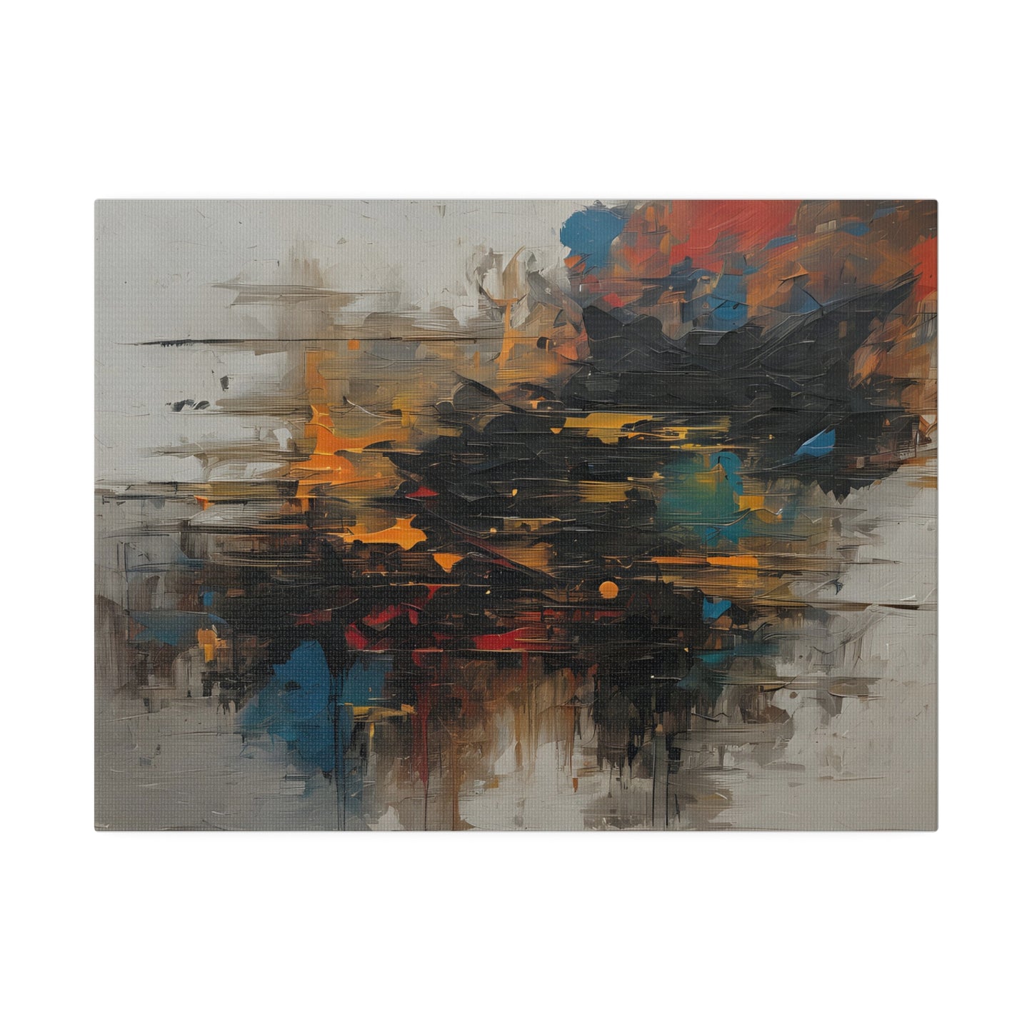 Abstract, Wall Art, Matte Canvas, Stretched, 0.75"