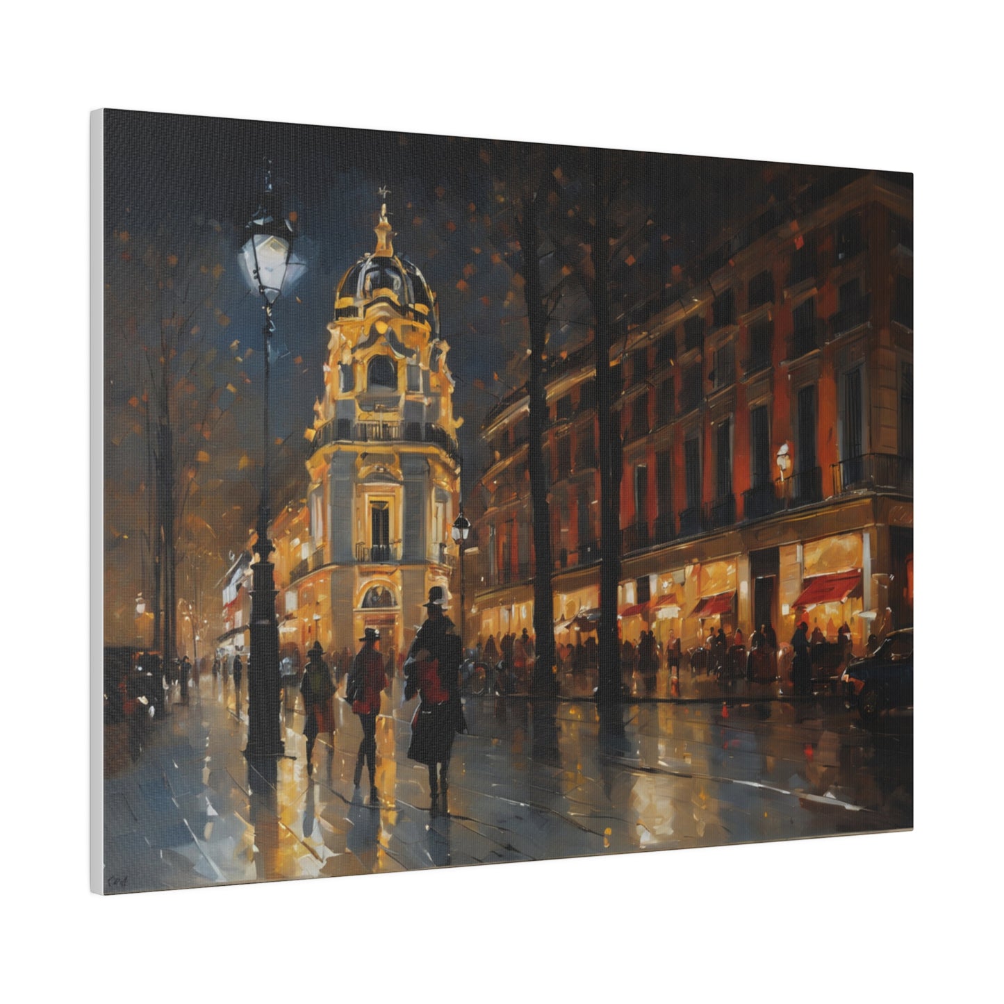 Town Center, Wall Art, Matte Canvas, Stretched, 0.75"