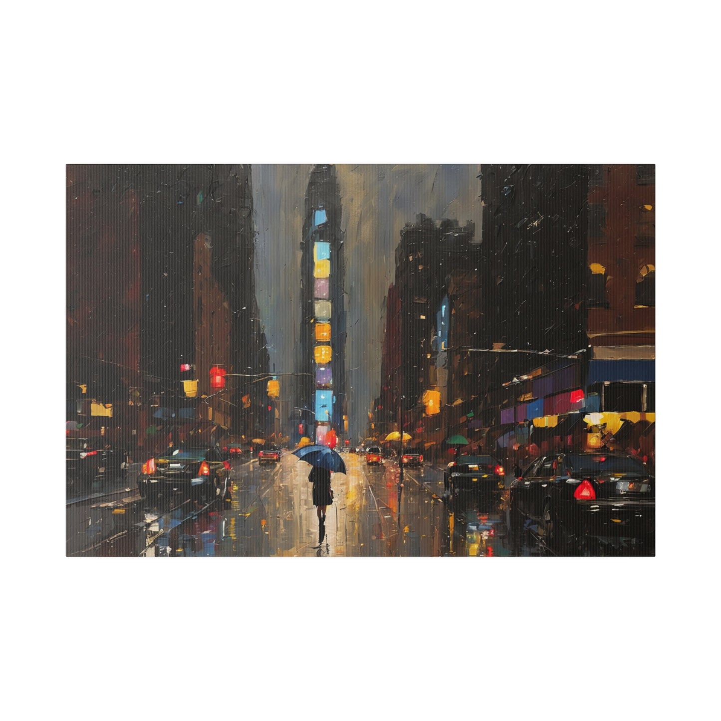 NYC, Wall Art, Matte Canvas, Stretched, 0.75"