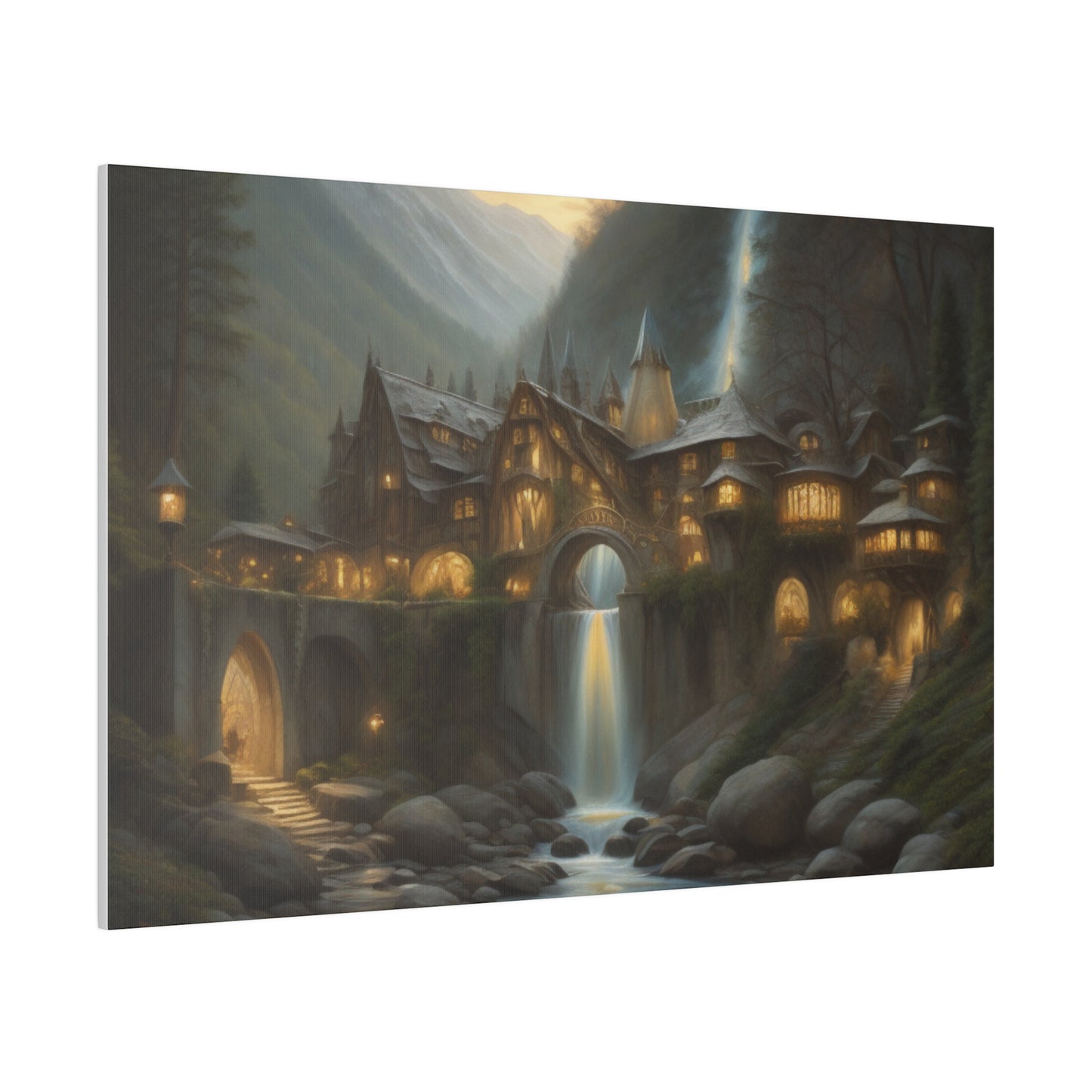 Rivendell, Wall Art, Matte Canvas, Stretched, 0.75"