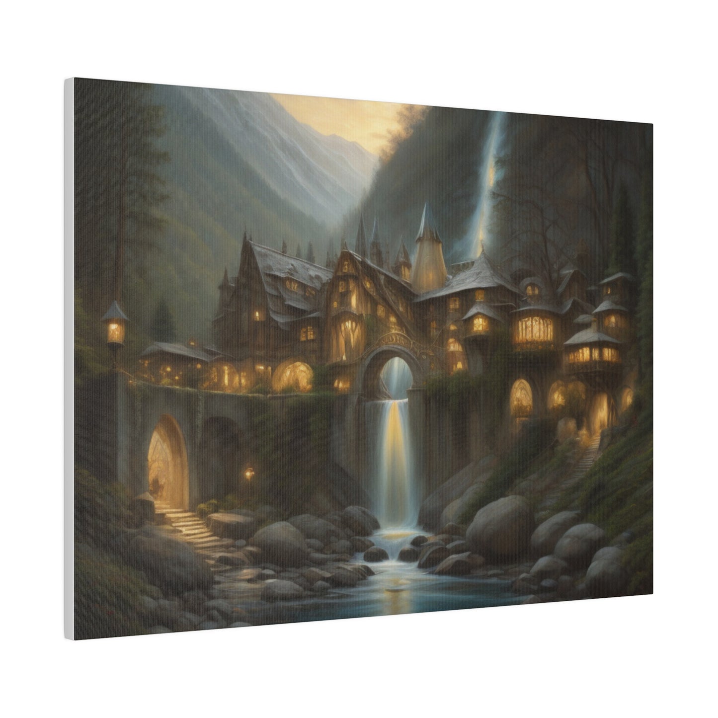 Rivendell, Wall Art, Matte Canvas, Stretched, 0.75"