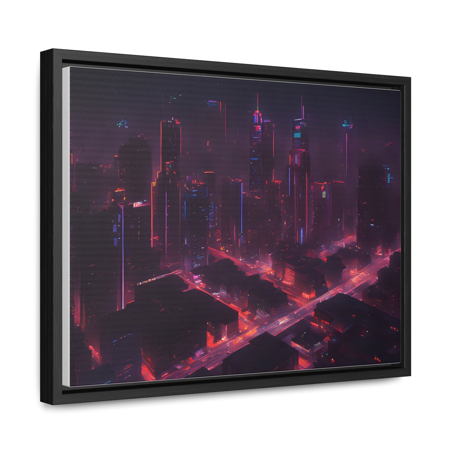 Neon lights, Wall Art, Gallery Canvas Wraps, Horizontal Frame