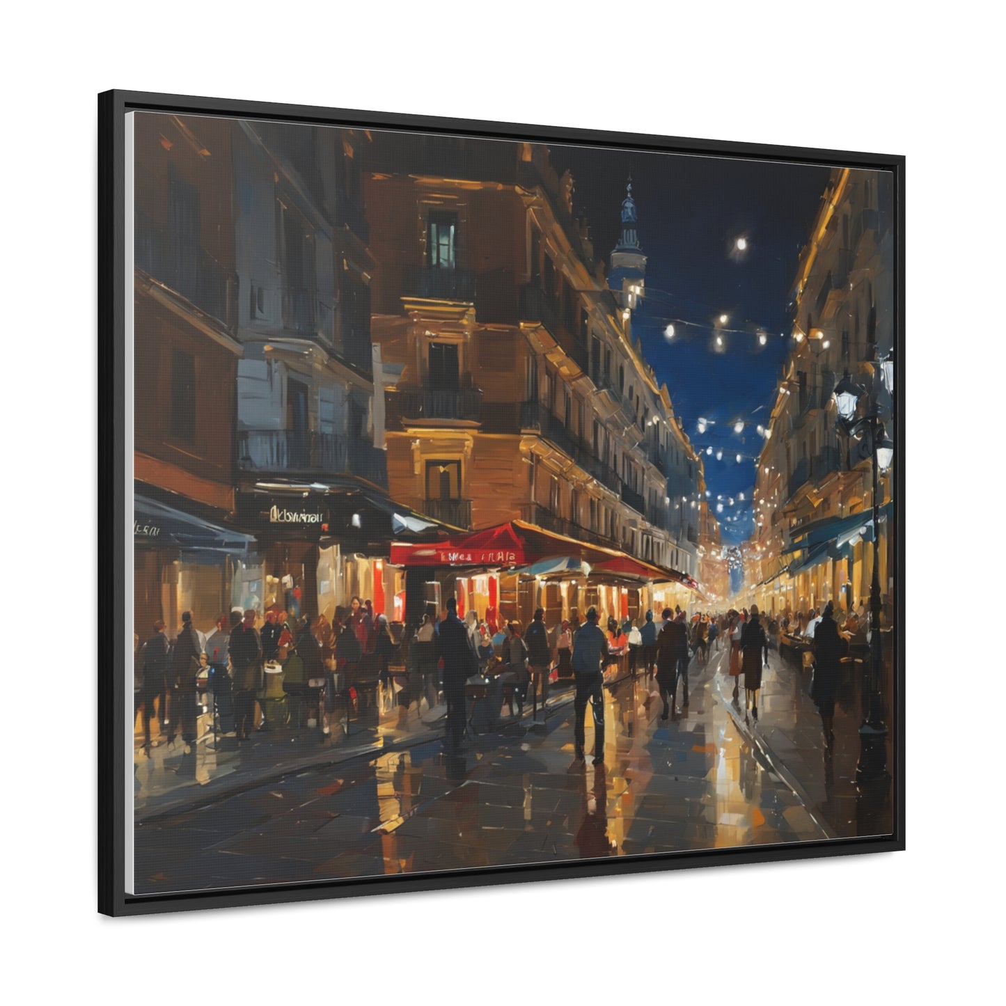 Calm night, Wall Art, Gallery Canvas Wraps, Horizontal Frame