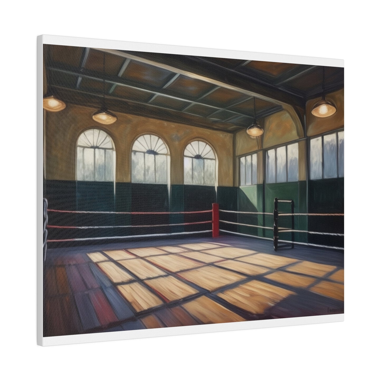 Boxing Gym, Wall ArtMatte Canvas, Stretched, 0.75"