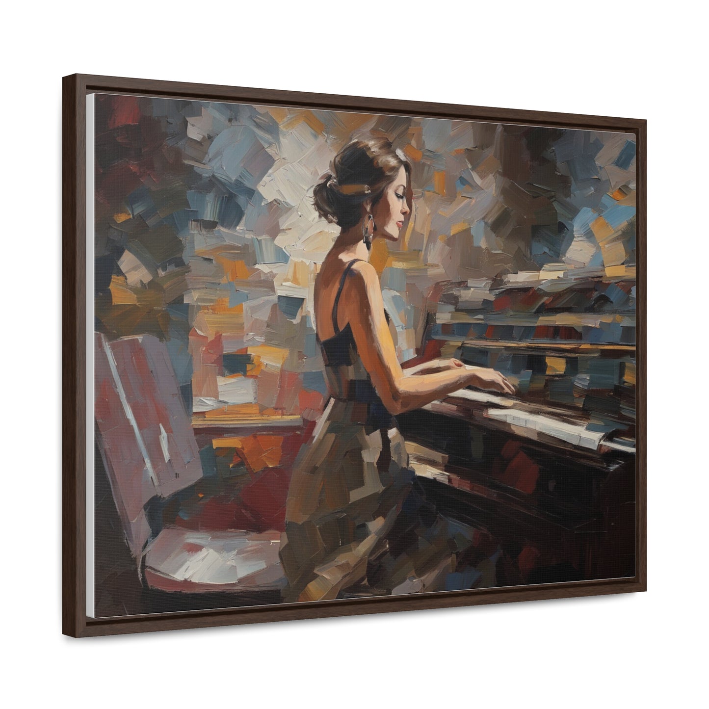 Piano, Wall Art, Gallery Canvas Wraps, Horizontal Frame