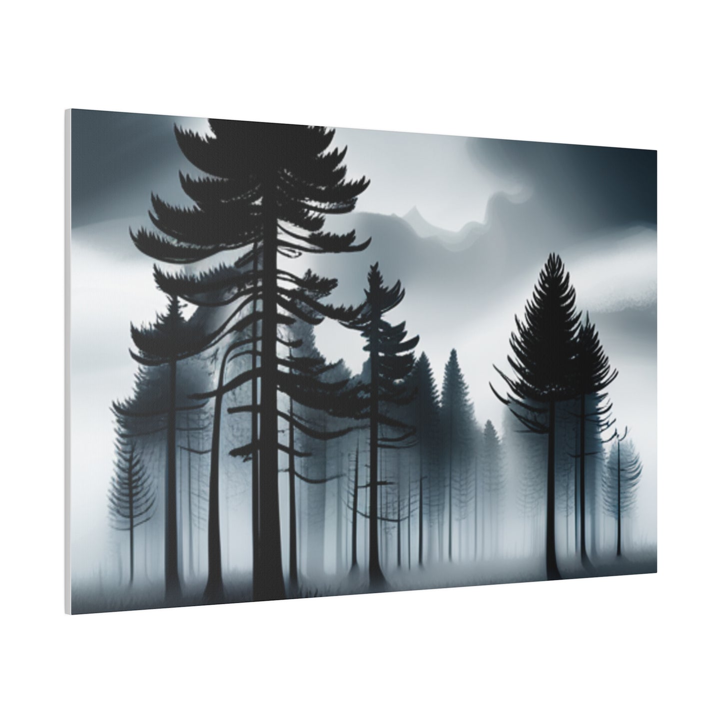 Gray day, Wall Art, Matte Canvas, Stretched, 0.75"