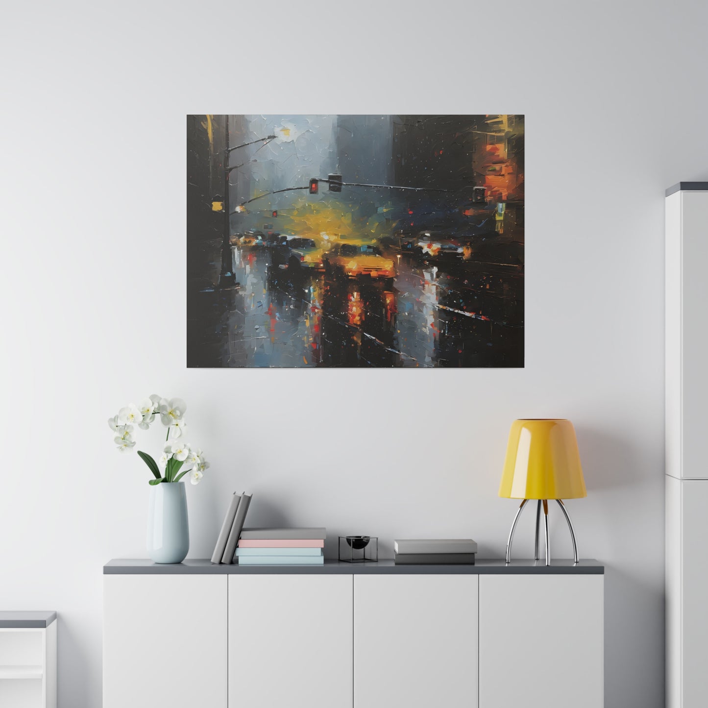 New York City, Wall Art, Matte Canvas, Stretched, 0.75"