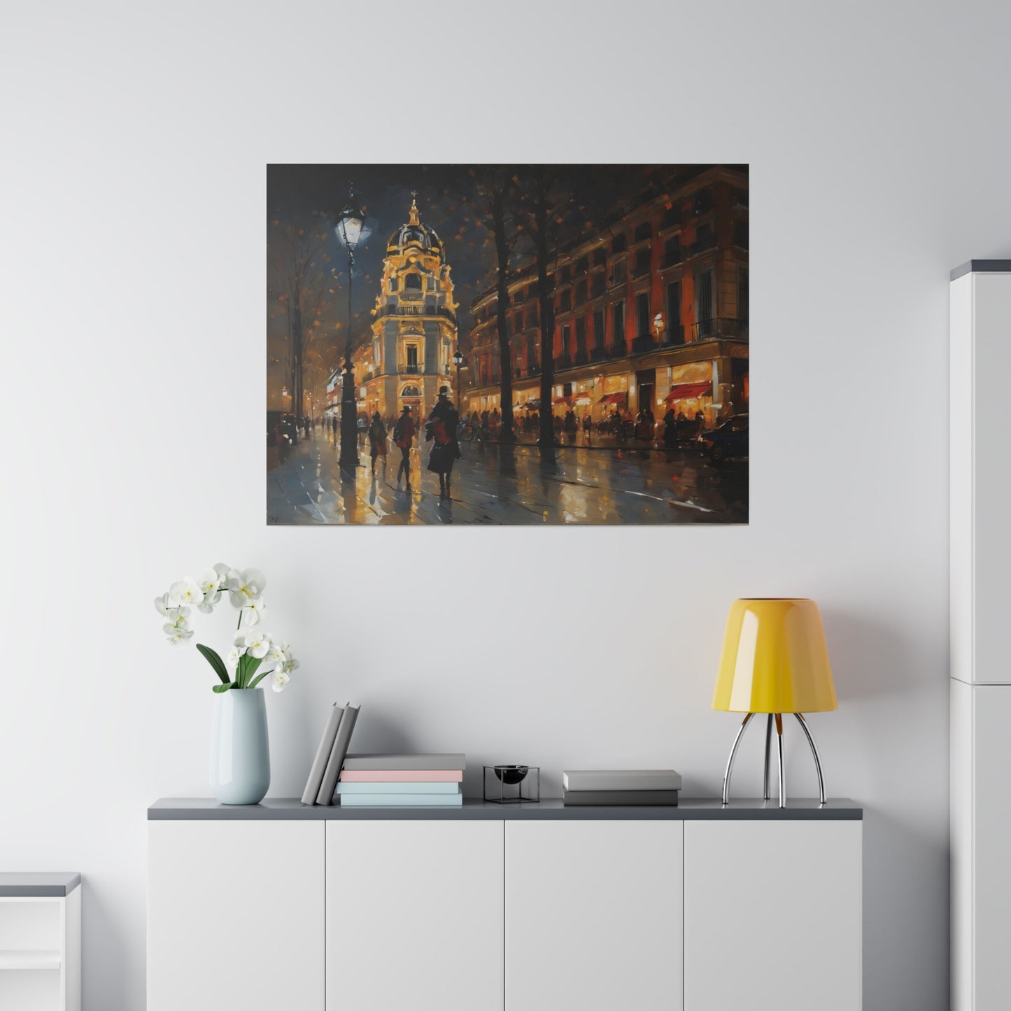 Town Center, Wall Art, Matte Canvas, Stretched, 0.75"