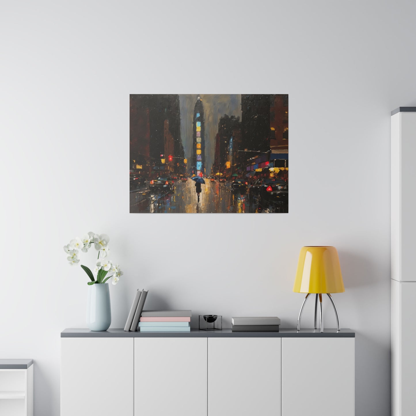 NYC, Wall Art, Matte Canvas, Stretched, 0.75"