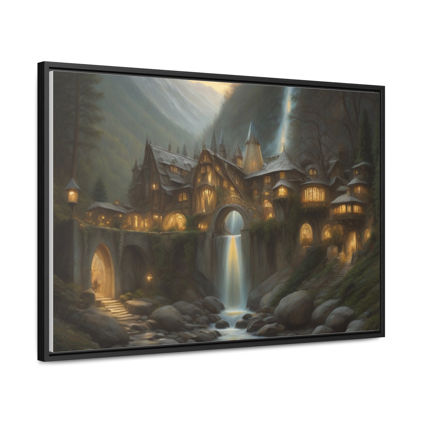 Rivendell, Wall Art, Gallery Canvas Wraps, Horizontal Frame