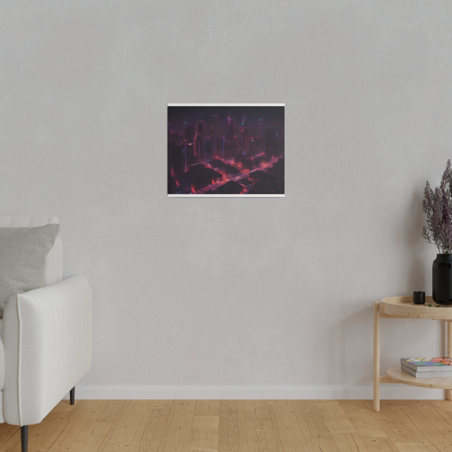 Neon lights, Wall Art, Matte Canvas, Stretched, 0.75"