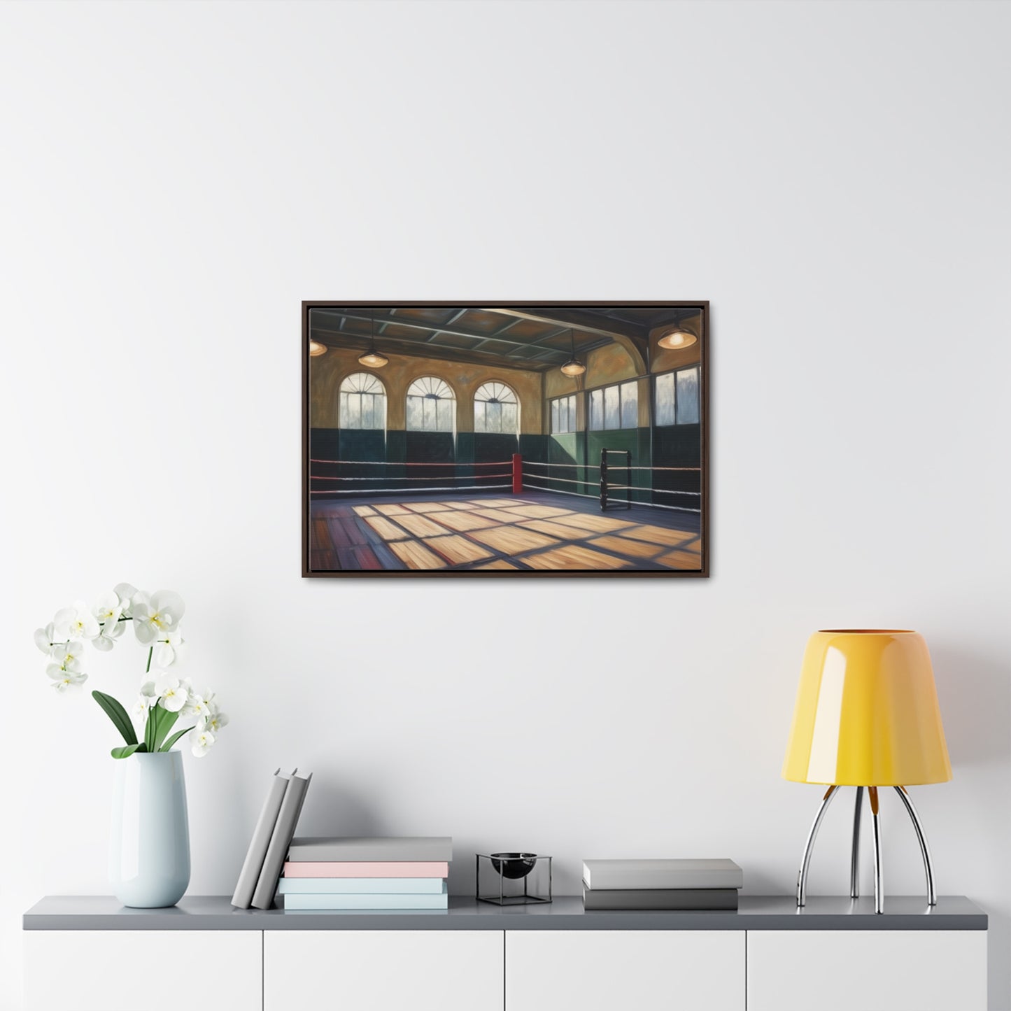 Boxing Gym, Wall Art, Gallery Canvas Wraps, Horizontal Frame