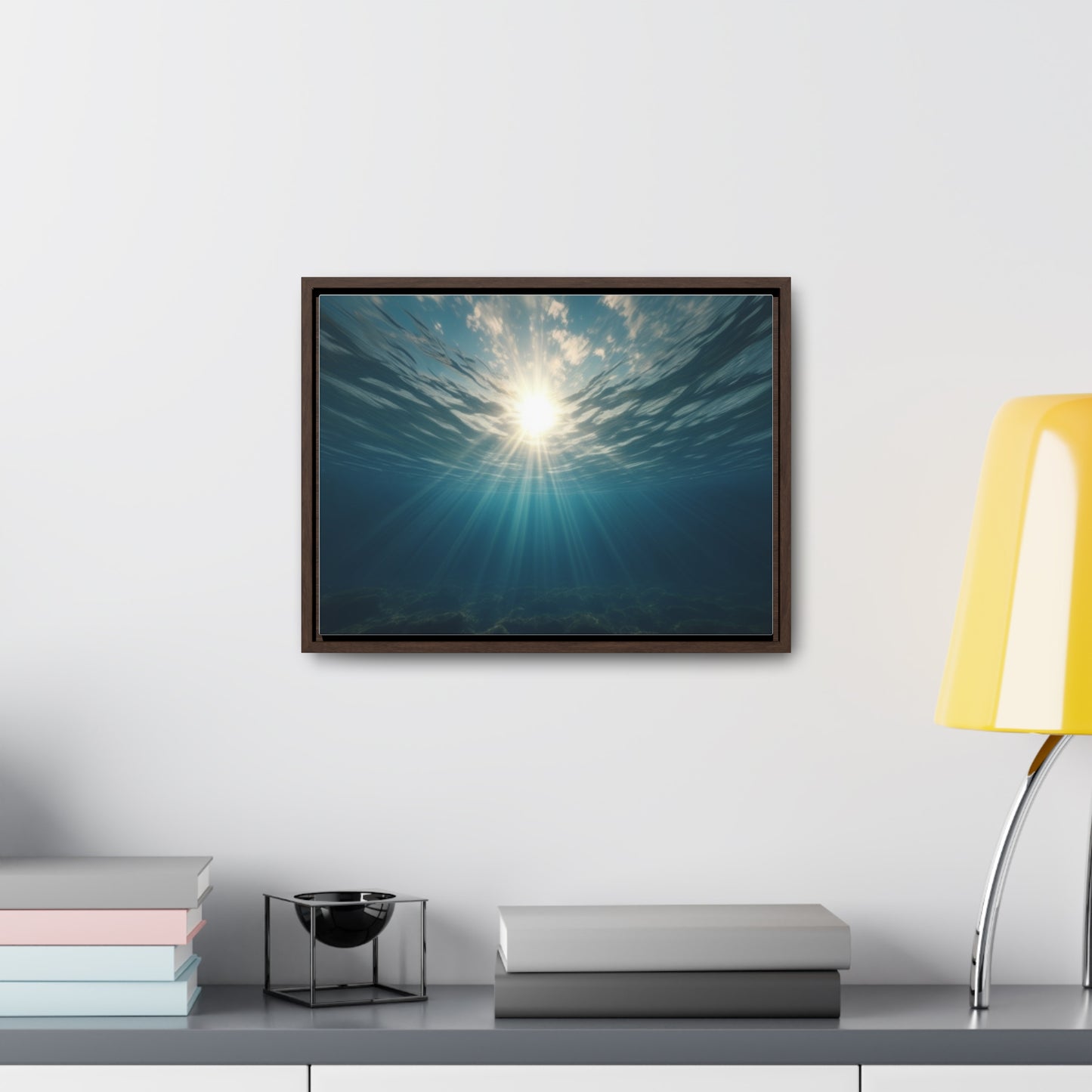 Under Water, Wall Art, Gallery Canvas Wraps, Horizontal Frame