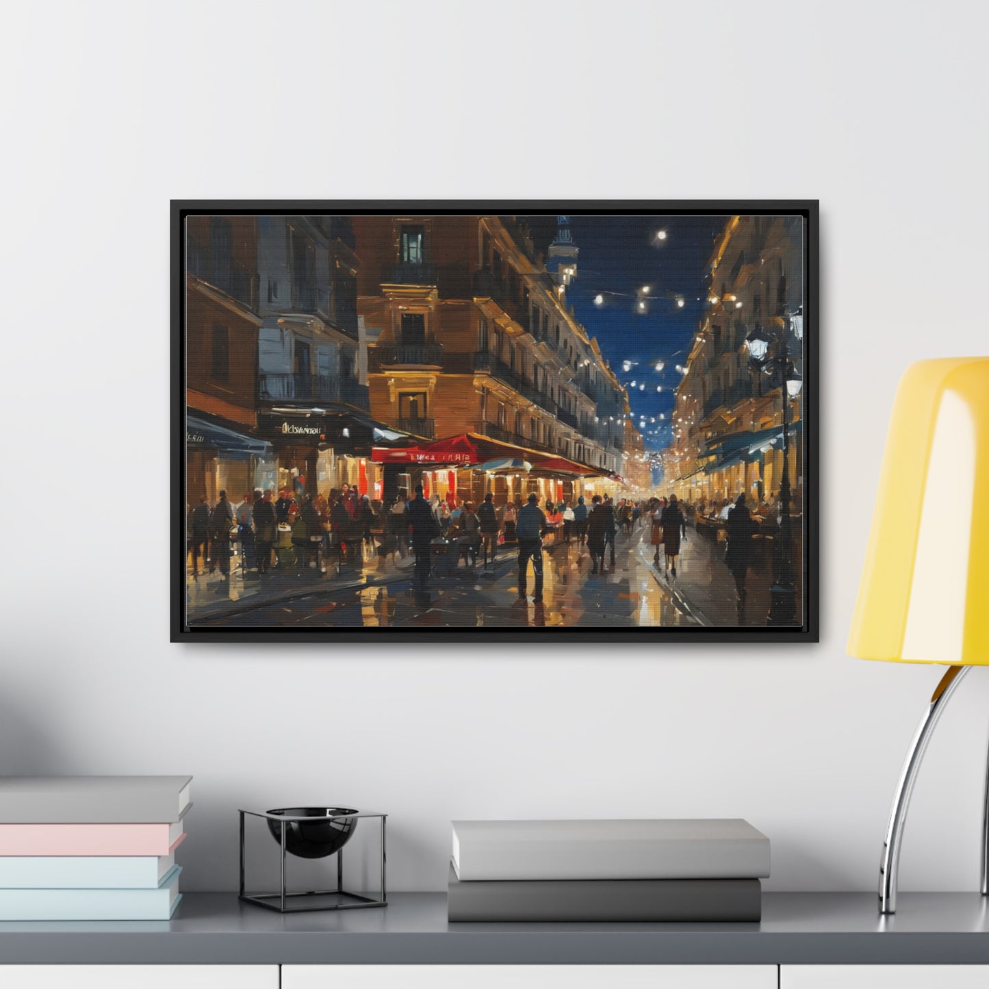 Calm night, Wall Art, Gallery Canvas Wraps, Horizontal Frame