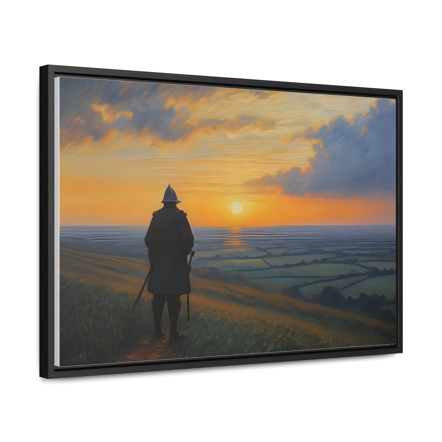 Contemplation, Wall Art, Gallery Canvas Wraps, Horizontal Frame