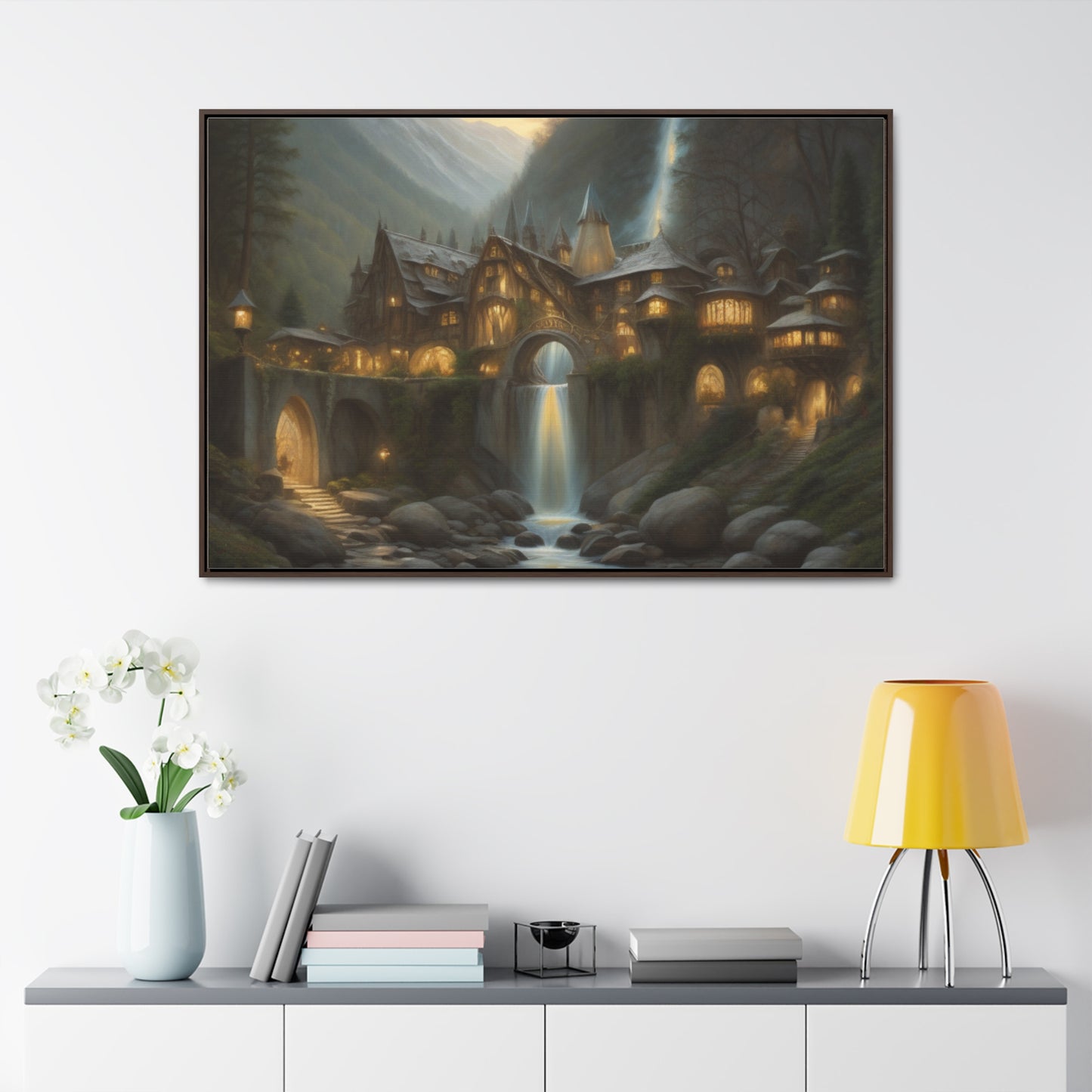 Rivendell, Wall Art, Gallery Canvas Wraps, Horizontal Frame