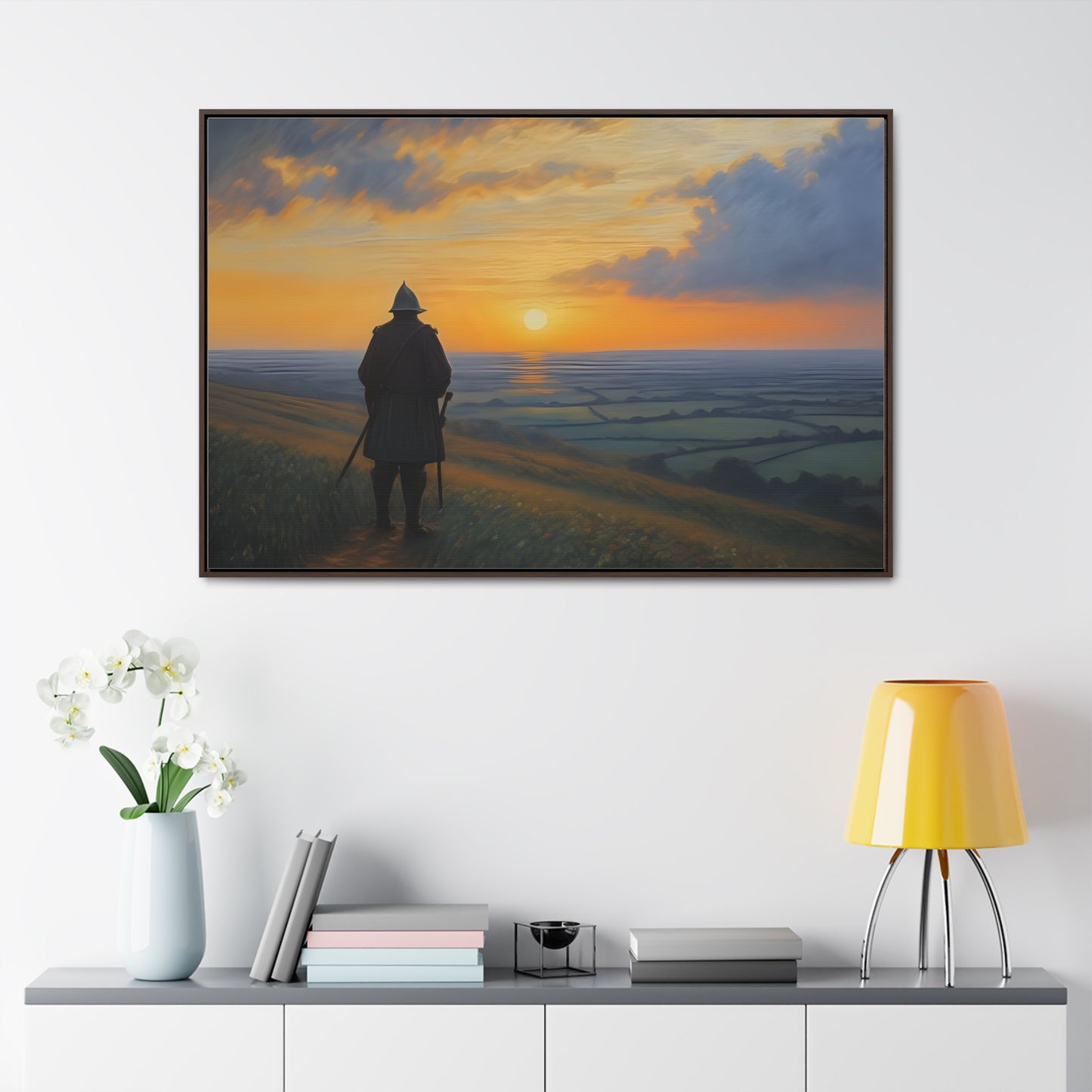 Contemplation, Wall Art, Gallery Canvas Wraps, Horizontal Frame