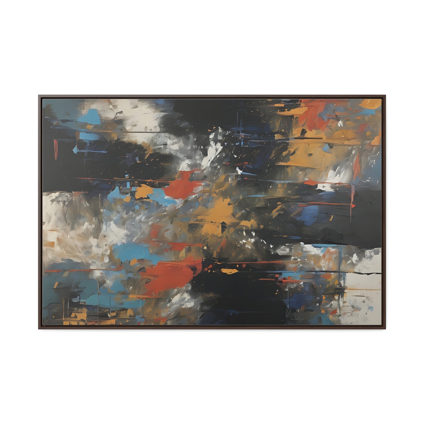 Abstract, Wall Art, Gallery Canvas Wraps, Horizontal Frame