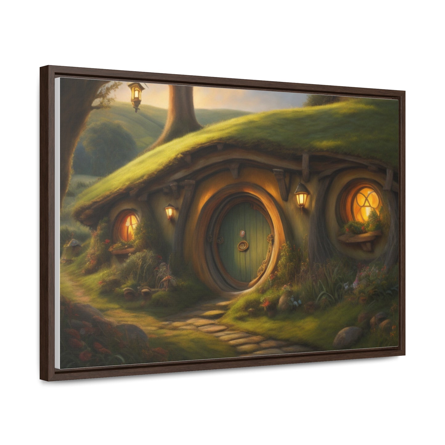 Hobbiton, Wall Art, Gallery Canvas Wraps, Horizontal Frame