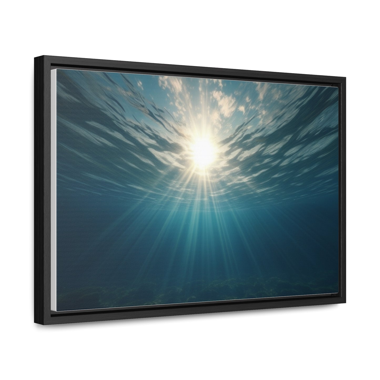 Under Water, Wall Art, Gallery Canvas Wraps, Horizontal Frame