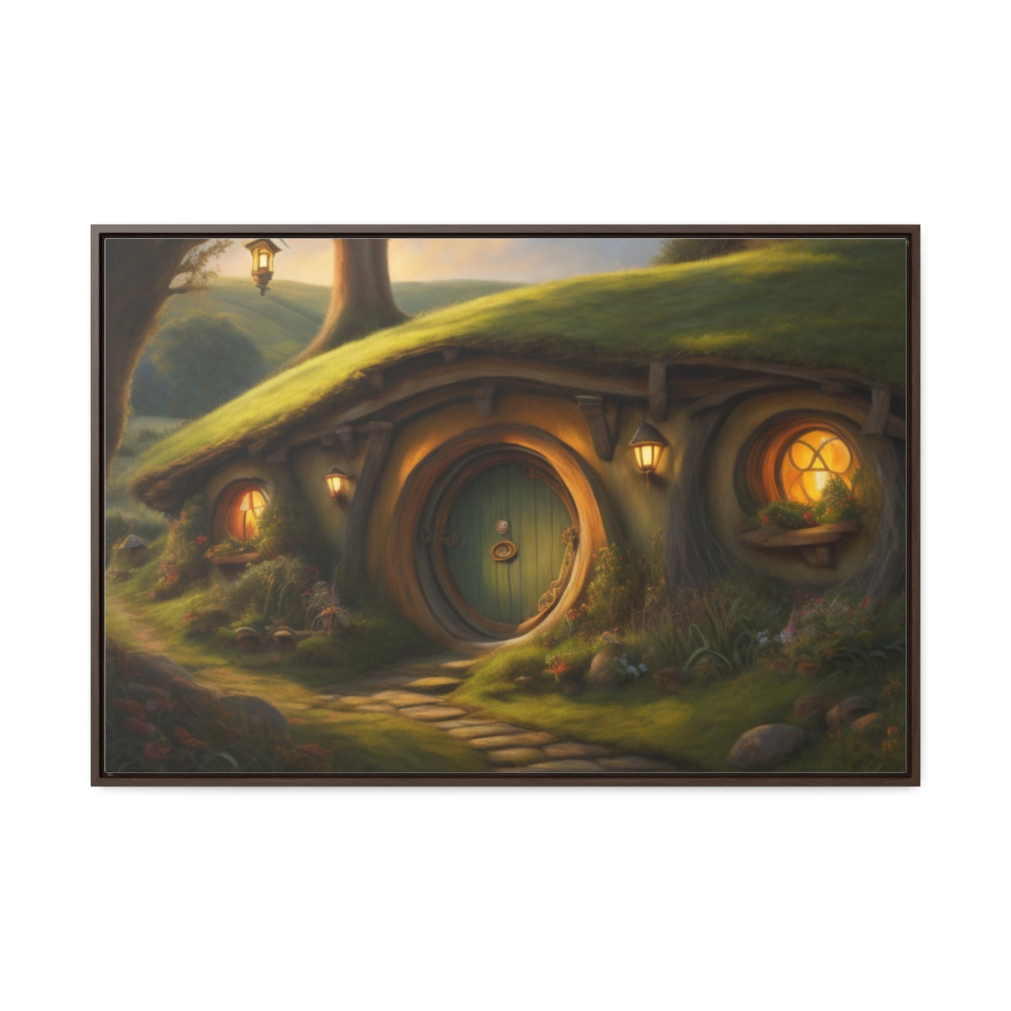 Hobbiton, Wall Art, Gallery Canvas Wraps, Horizontal Frame