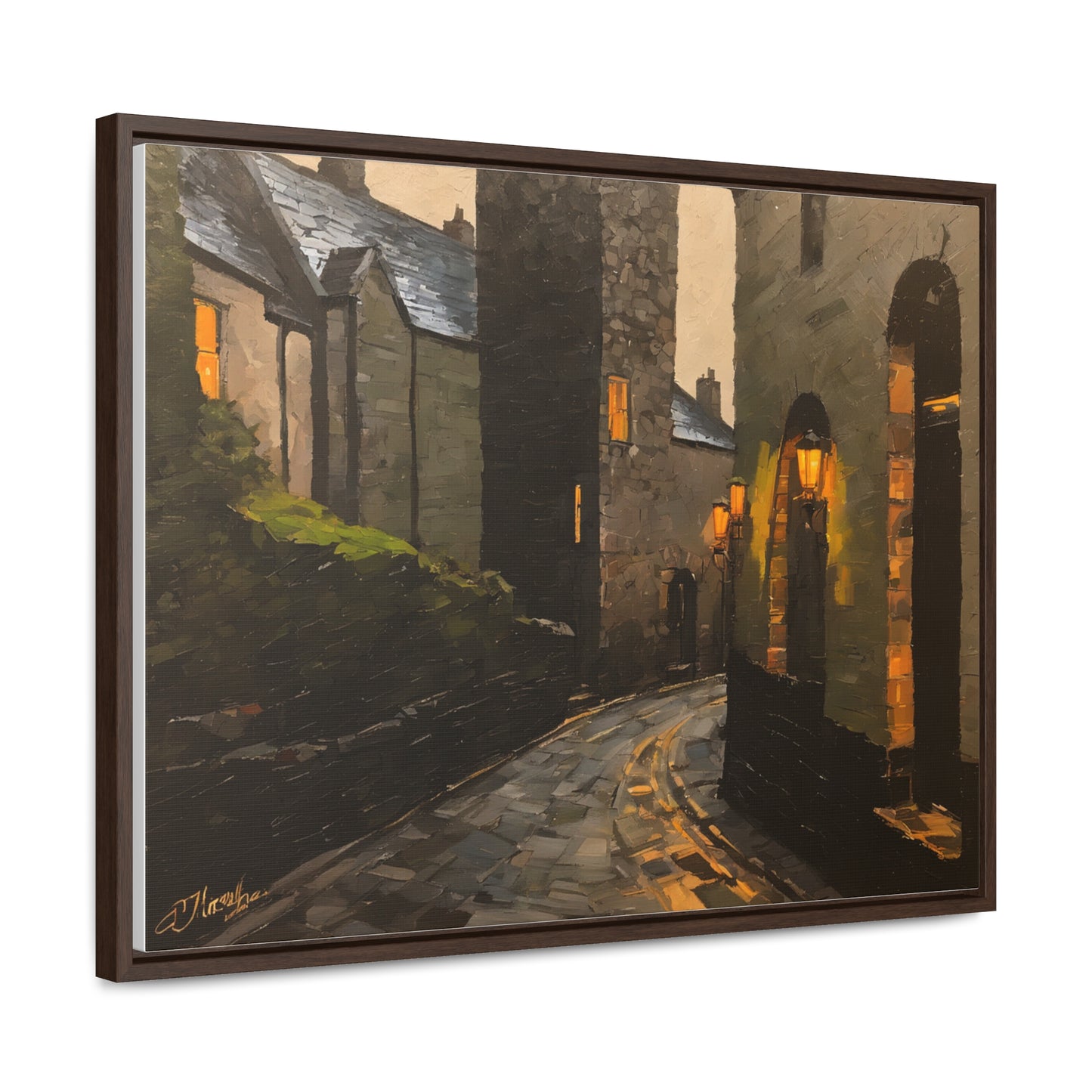 Walk the streets, Wall Art, Gallery Canvas Wraps, Horizontal Frame