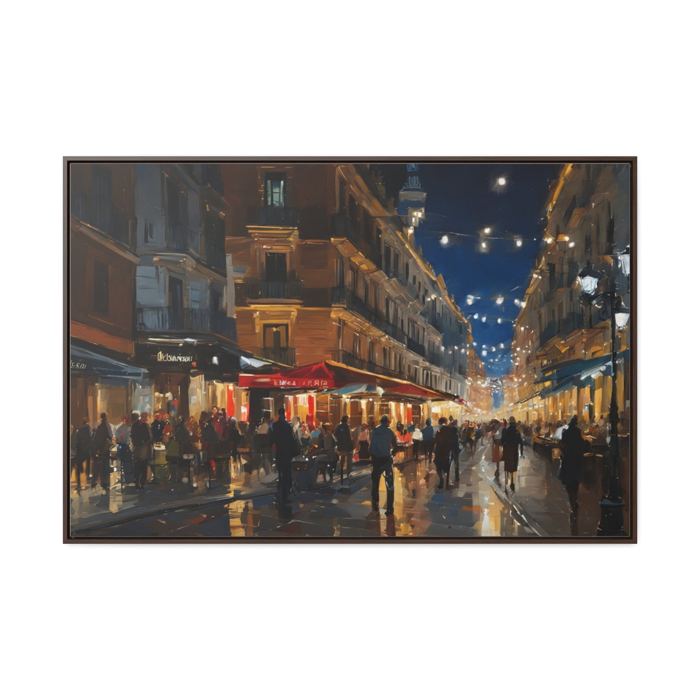 Calm night, Wall Art, Gallery Canvas Wraps, Horizontal Frame