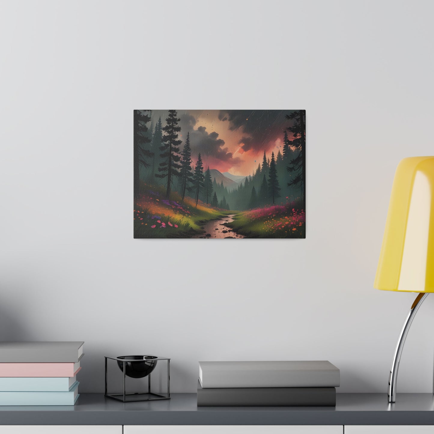 A Mystical Morning, Wall Art, Matte Canvas, Stretched, 0.75"