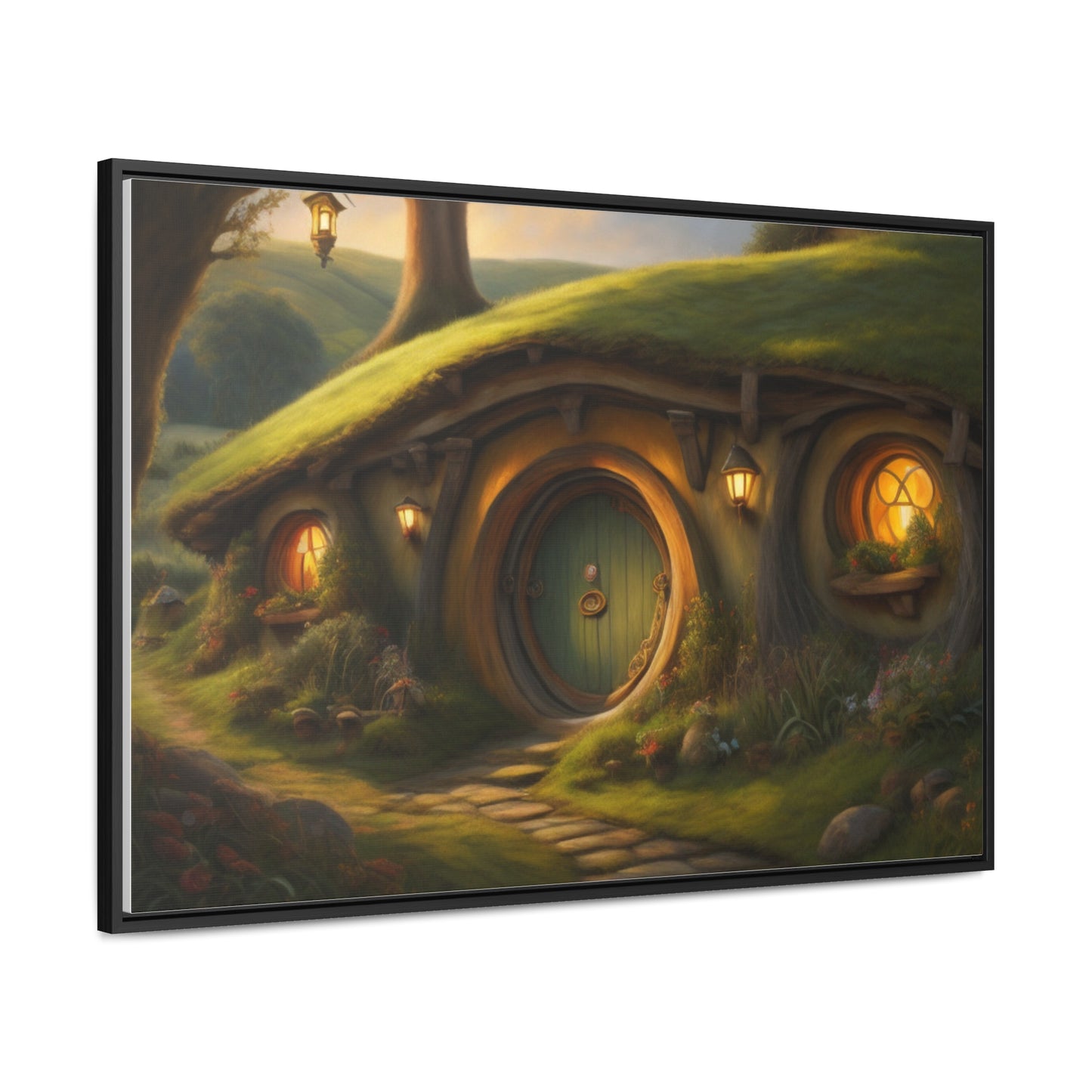 Hobbiton, Wall Art, Gallery Canvas Wraps, Horizontal Frame