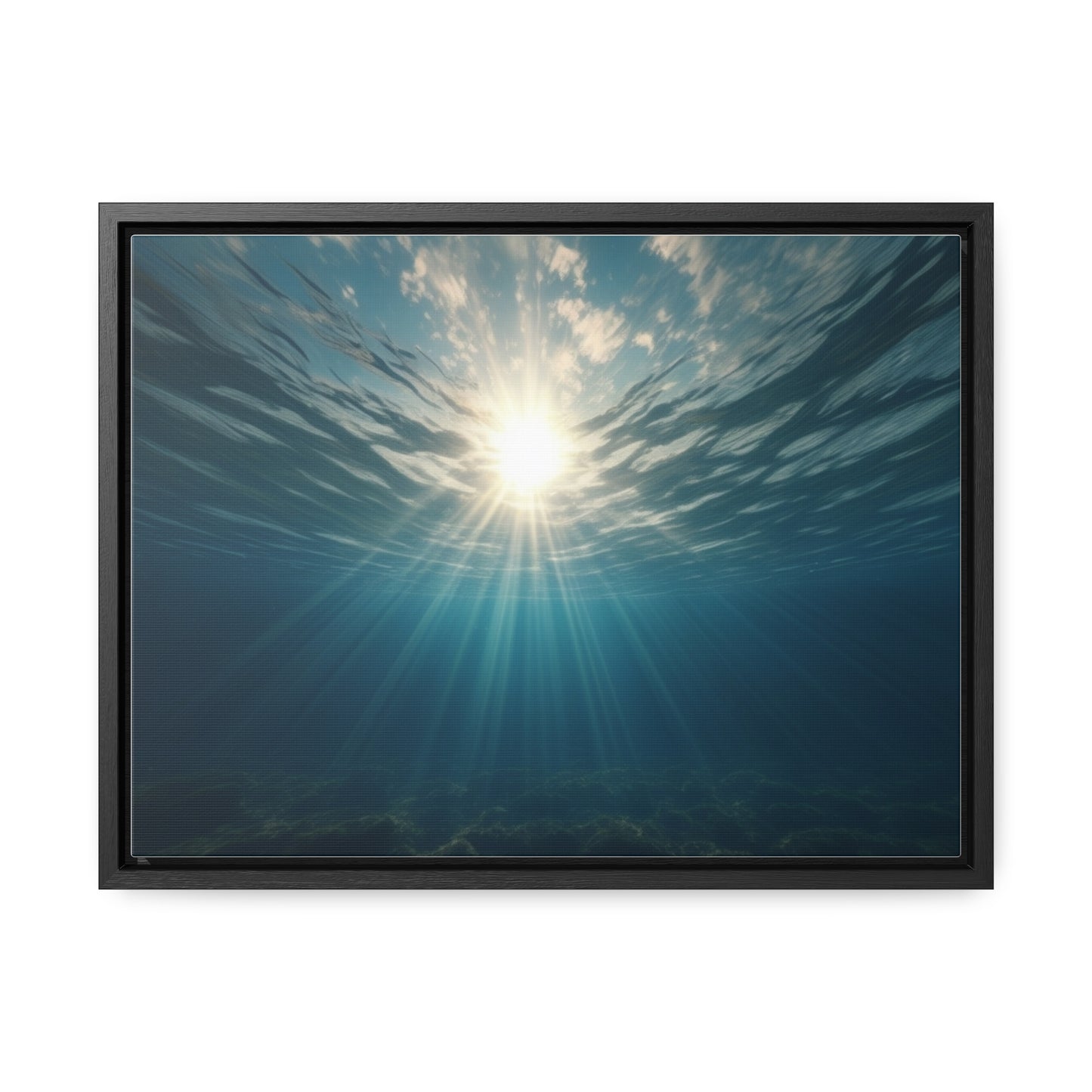 Under Water, Wall Art, Gallery Canvas Wraps, Horizontal Frame