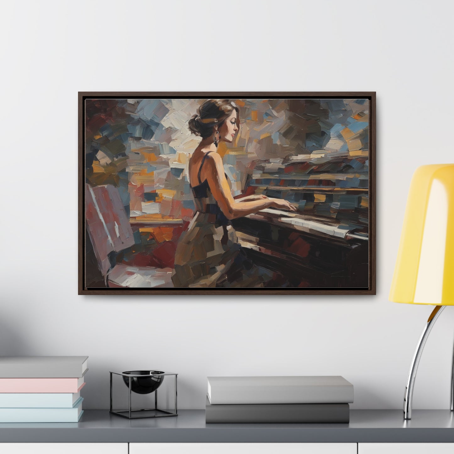 Piano, Wall Art, Gallery Canvas Wraps, Horizontal Frame